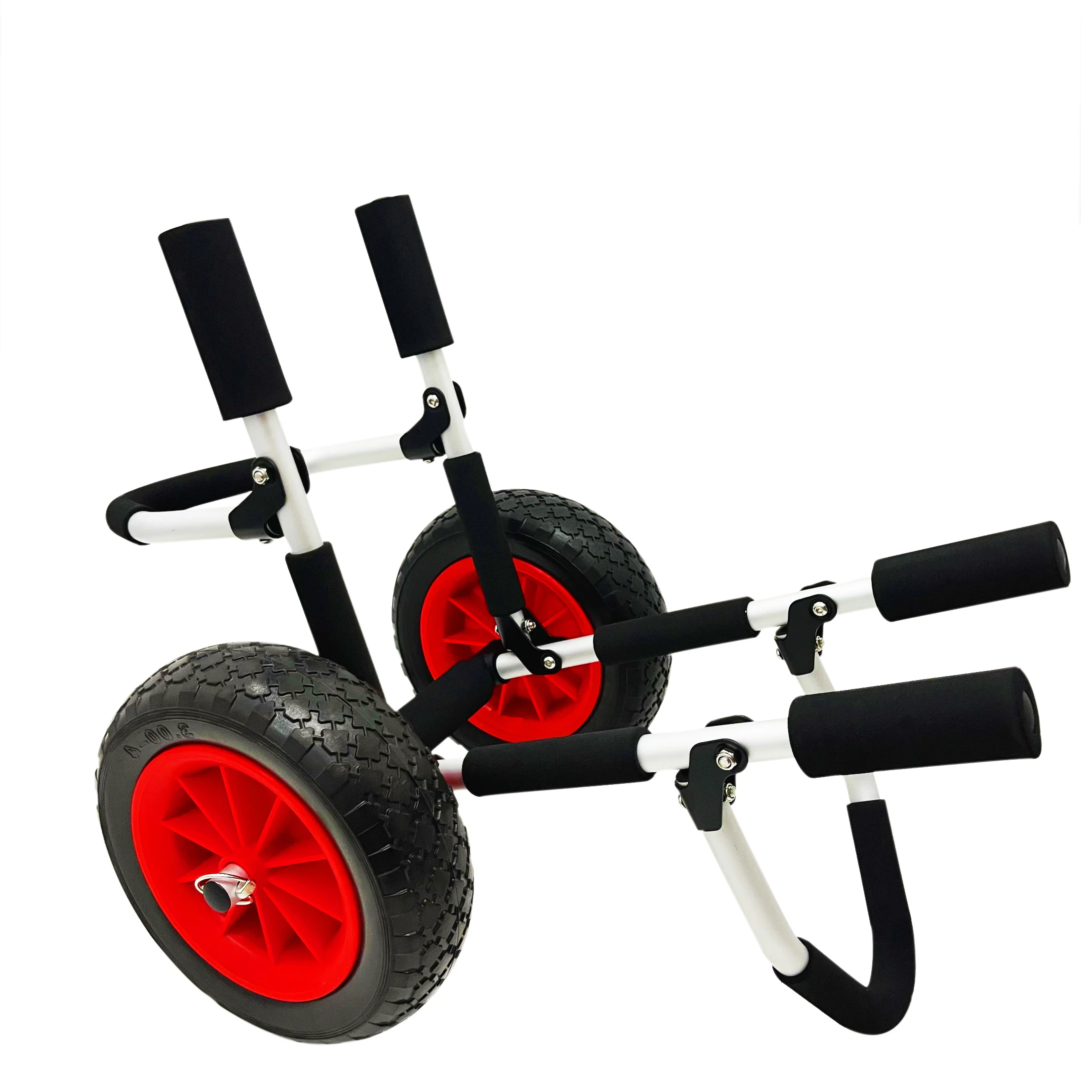 SANDWALKER Surfbrett-Transportwagen aus Aluminiumlegierung mit einer Tragfähigkeit von 200 LBS, geeignet für verschiedene Terrains. Image