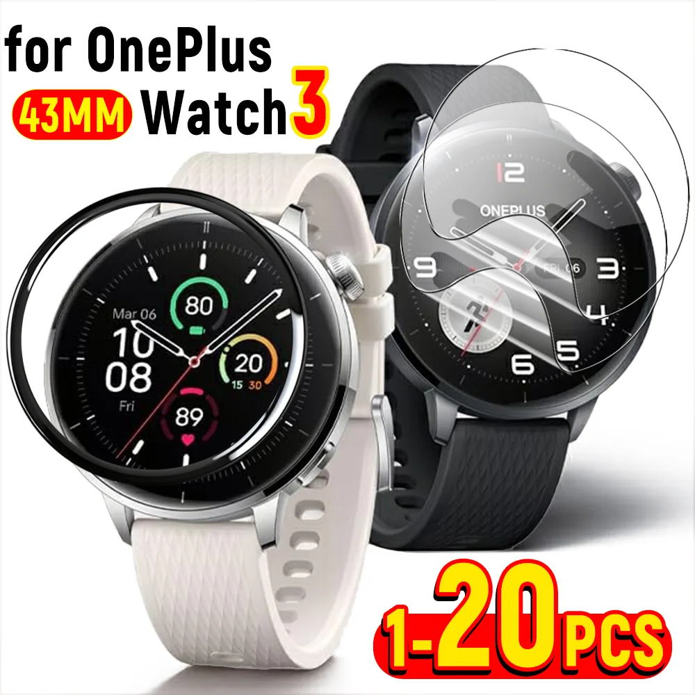 Für OnePlus Watch 3 43 mm Hydrogelfolie und Verbundfolien Displayschutzfolien HD Anti-Kratz-Schutzfolie für OnePlus Watch 3 Image