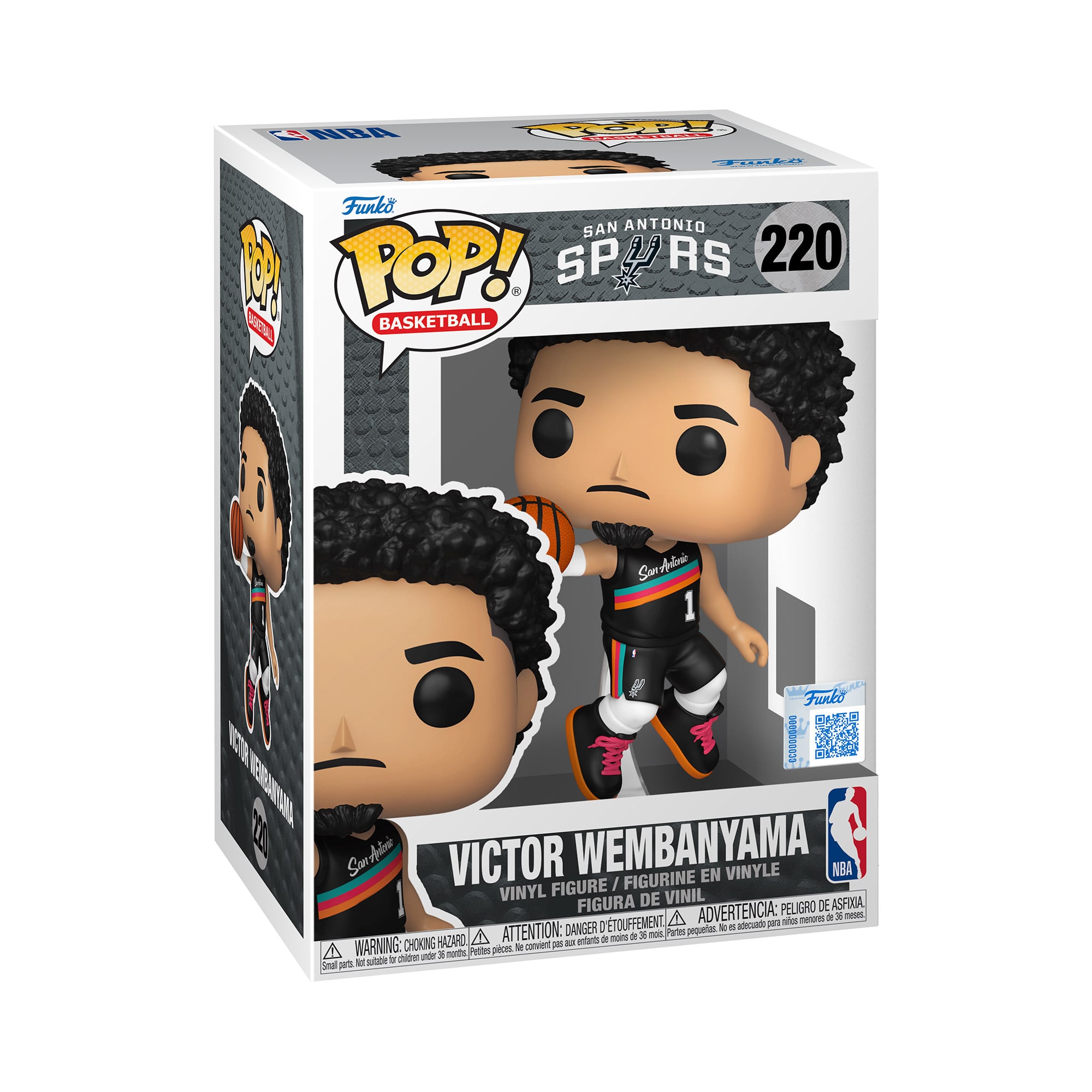 Figurine Funko POP! exclusive Victor Wembanyama des San Antonio Spurs - No Gender Taille: One Size Only