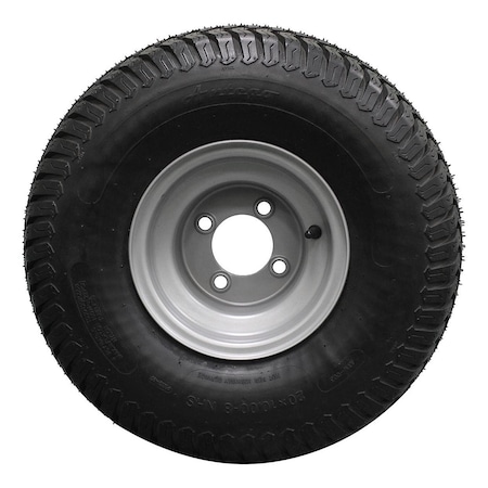 ANTEGO A87000105003042010008 20 x 10-8 in Lawn Mower Tire & Wheel, 4 Ply,
