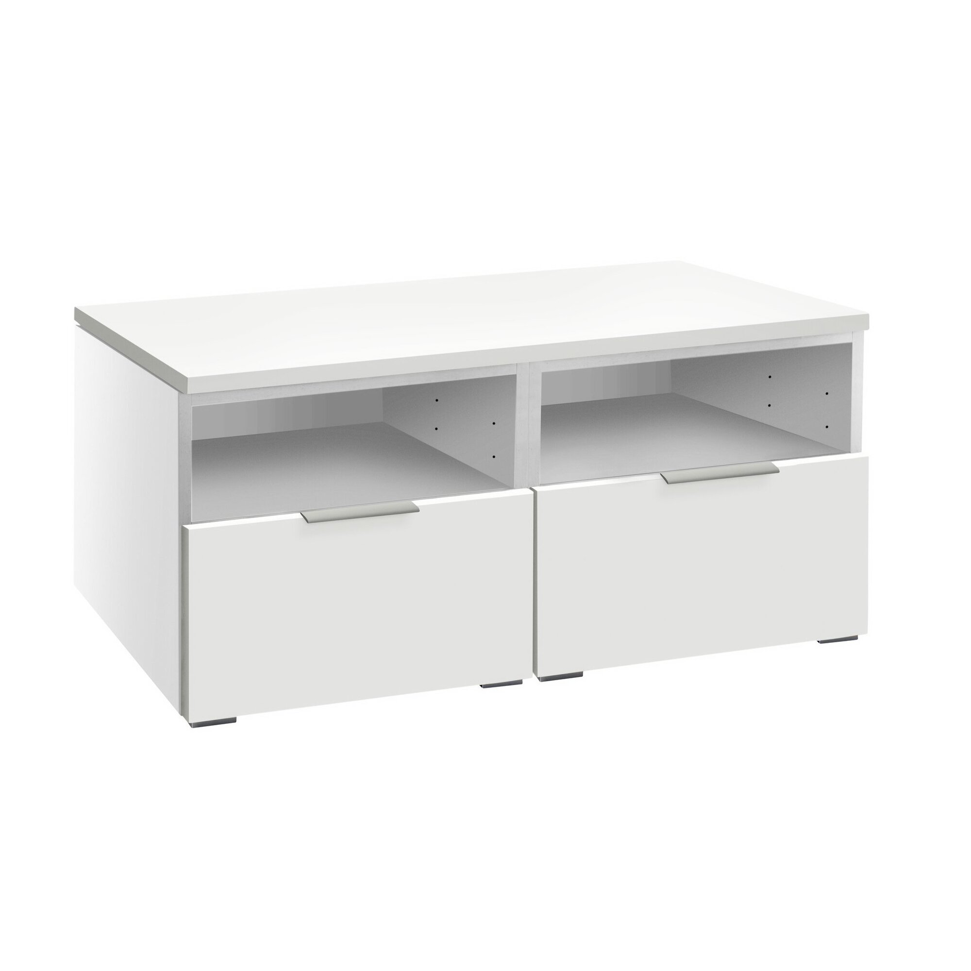 Hasena »Owita« Kommode Korpus MDF: 10-Weiss / Front, Top: 74-Eiche bright, geölt Image