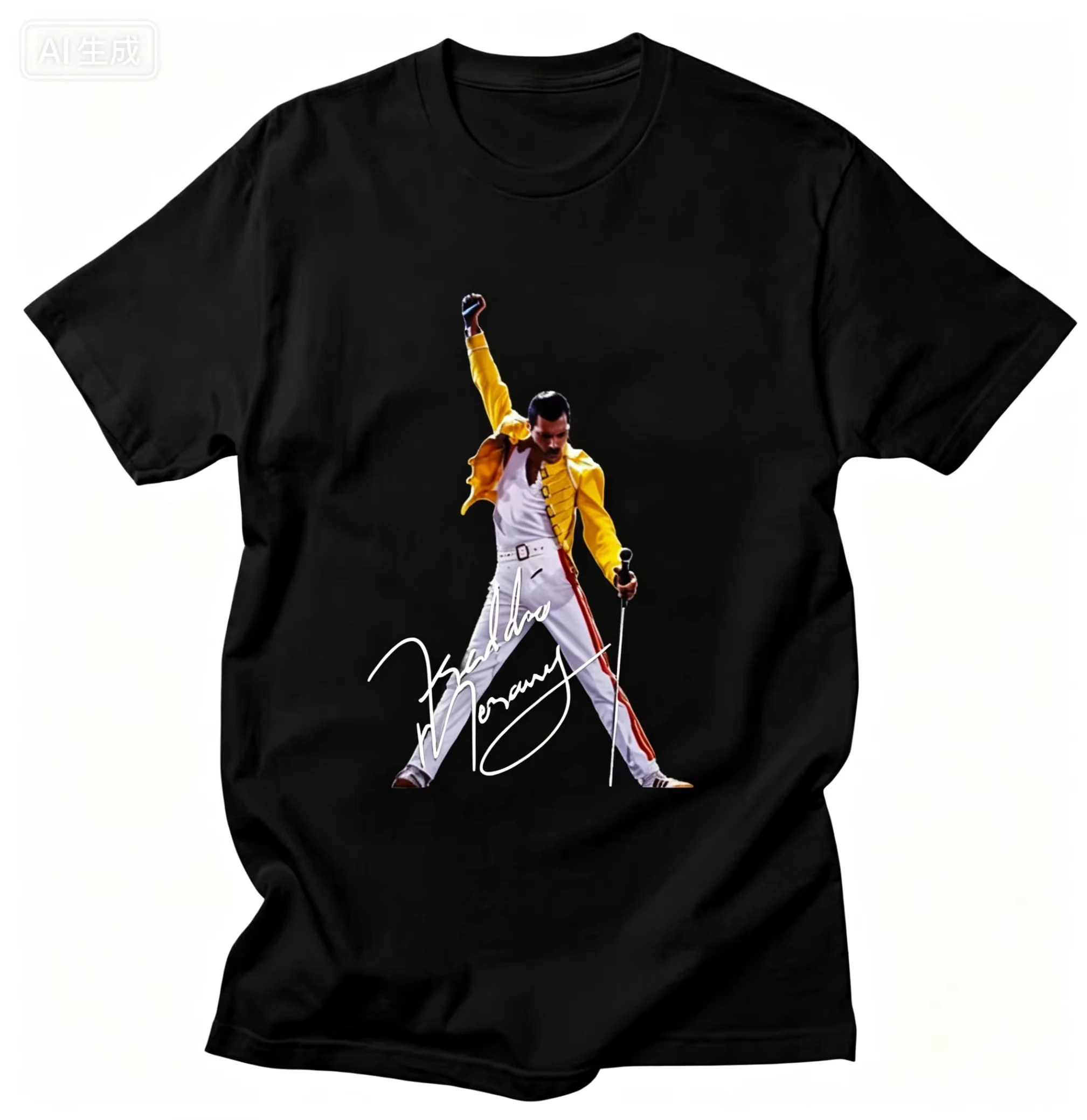2026 Neues Baumwoll-Sommer-T-Shirt für Herren, Weiß, Hip-Hop-Design, Neuartige T-Shirts, Herrenbekleidung, Top für den Sommer, Baumwoll-T-Shirt für Männer