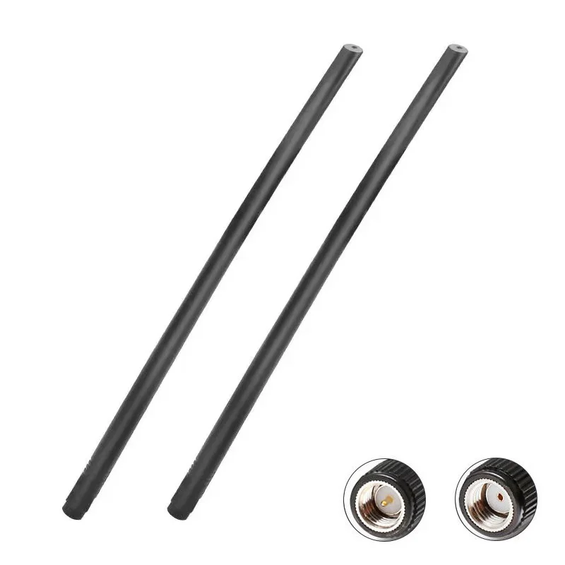 2,4G 5,8G Dual Band WiFi Antenne SMA Stecker Omni High Gain 12dBi Faltbare Antenne für Netword Karte Wireless router Netzwerk Booster Image