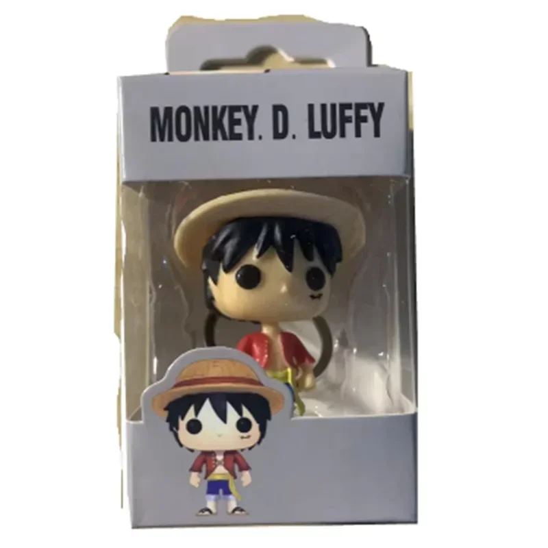 Neue One Piece Funko Pocket Pop Figuren mit verschiedenen Charakteren wie Luffy, Zoro, Chopper, Yamato & mehr, Sammelfiguren-Schlüsselanhänger, Geschenke Image