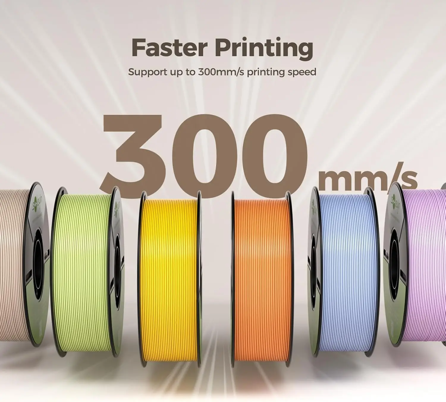 10KG Soleyin PETG 3D-Drucker Filament 1,75mm, Maßgenauigkeit +/- 0,02mm, Hochfeste 3D-Druck-Verbrauchsmaterialien für Creali Image