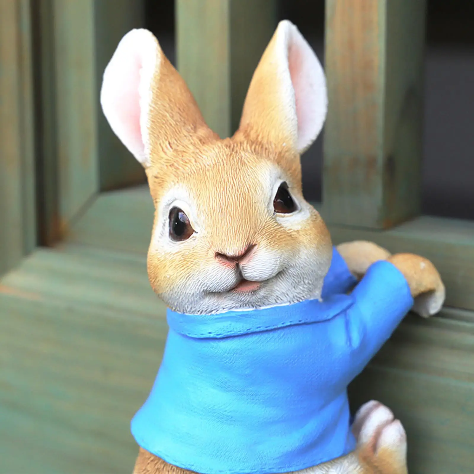 Figurines de lapins en résine pour jardin, ornements de jardin féerique, moule de déstockage pour terrarium, pour décorations de jardin féeriques