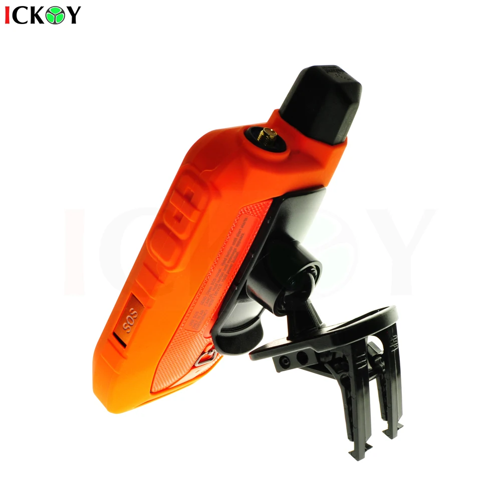 Swivel Air Vent GPS Car Ball Mount Holder + Silicone Protect Case Skin for Garmin Alpha 200i 300i 300 200 Alpha200i Accessories