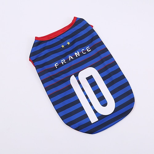 [Haustier-Fußballtrikot] 1-teiliges Haustier-Trikot, Trikot 2026, Haustier-Fußballuniform, Hundeweste, Katzen-T-Shirt, bequemes, atmungsaktives Material Image