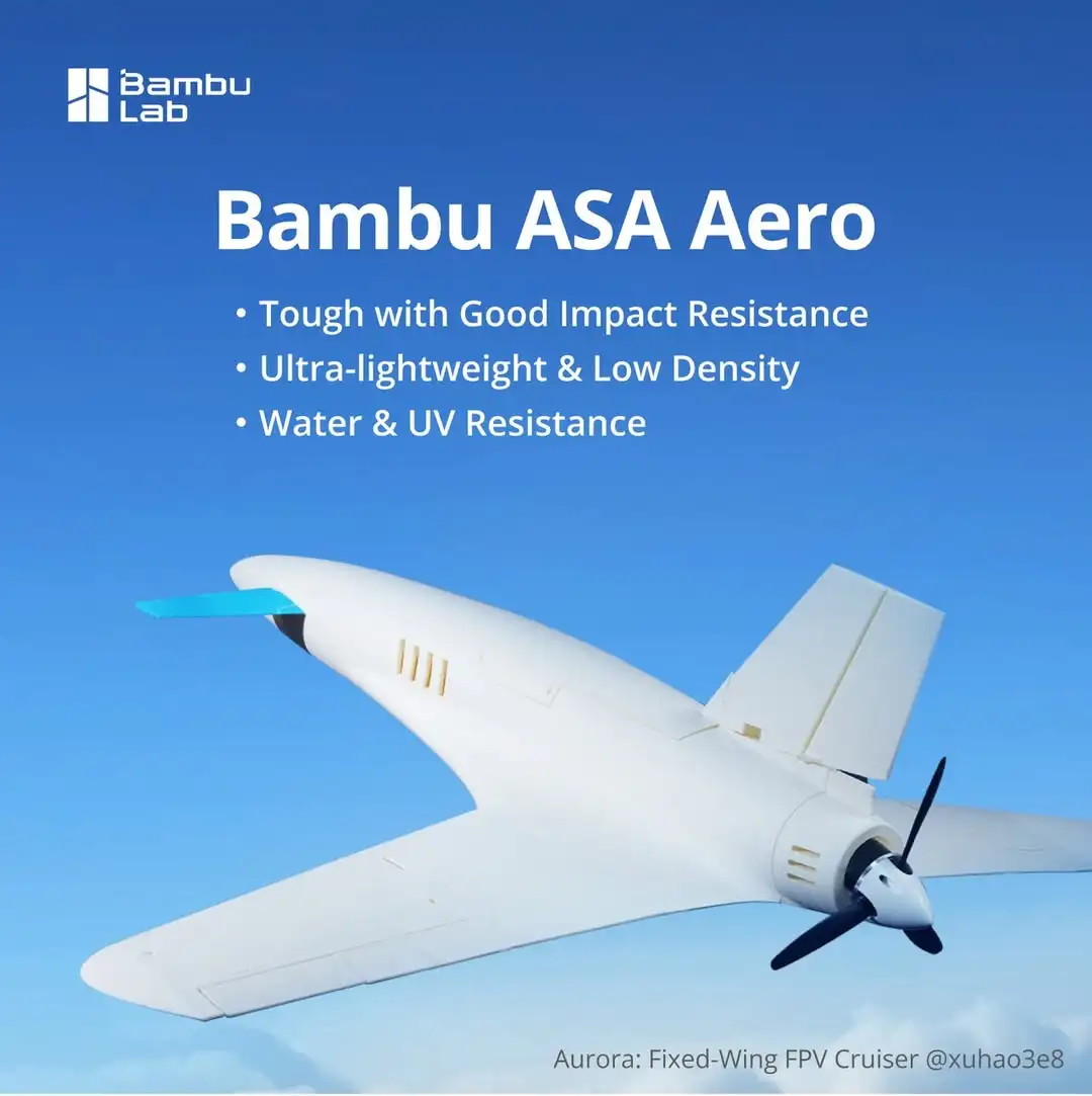 ASA Aero für Bambu Lab 3D-Druckerfilament Image