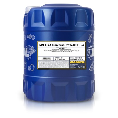Mannol 20 L TG-1 Universal GL-4 75W-80 [Hersteller-Nr. MN8111-20] Image