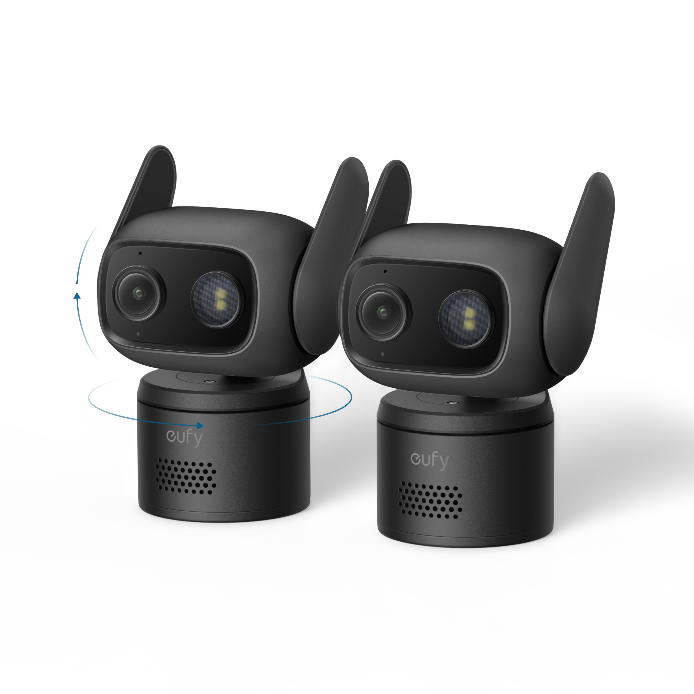 eufy Wired Cam C31 2-Pack (Black) Black