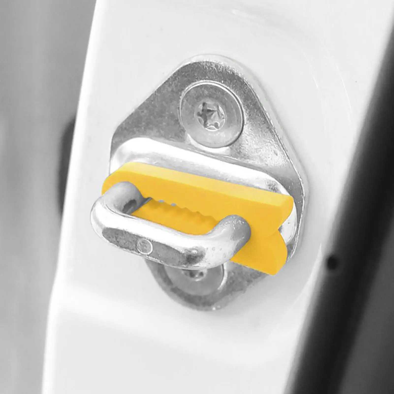 Fahrzeug-Türstopper-Set: 4-teilige Geräuschdämpfende Stoßdämpfer-Pads für Sanftes Öffnen und Schließen von Auto- und Wohnmobiltüren Image