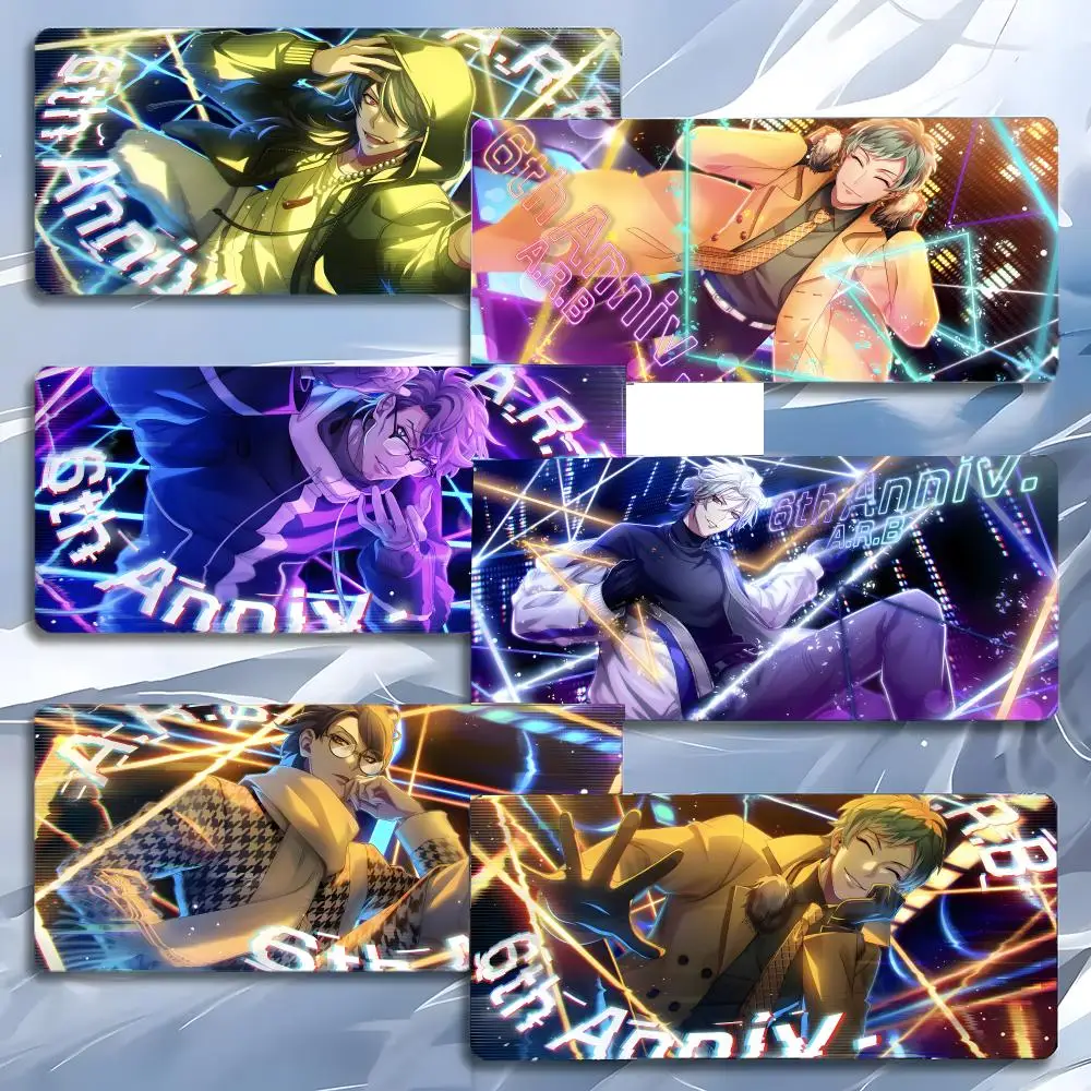 Cooles musikalisches Anime-Mauspad mit H-Hypnosis-Motiv, großes Gaming-Mauspad mit LockEdge, verdickte PC-Tisch-Schreibtischunterlage Image