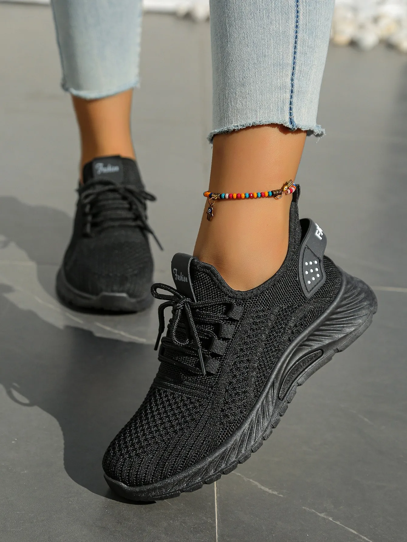 Damenschuhe, Freizeitschuhe für Damen, Atmungsaktives und Bequemes Mesh, Weichsohlige Freizeit-Sportschuhe