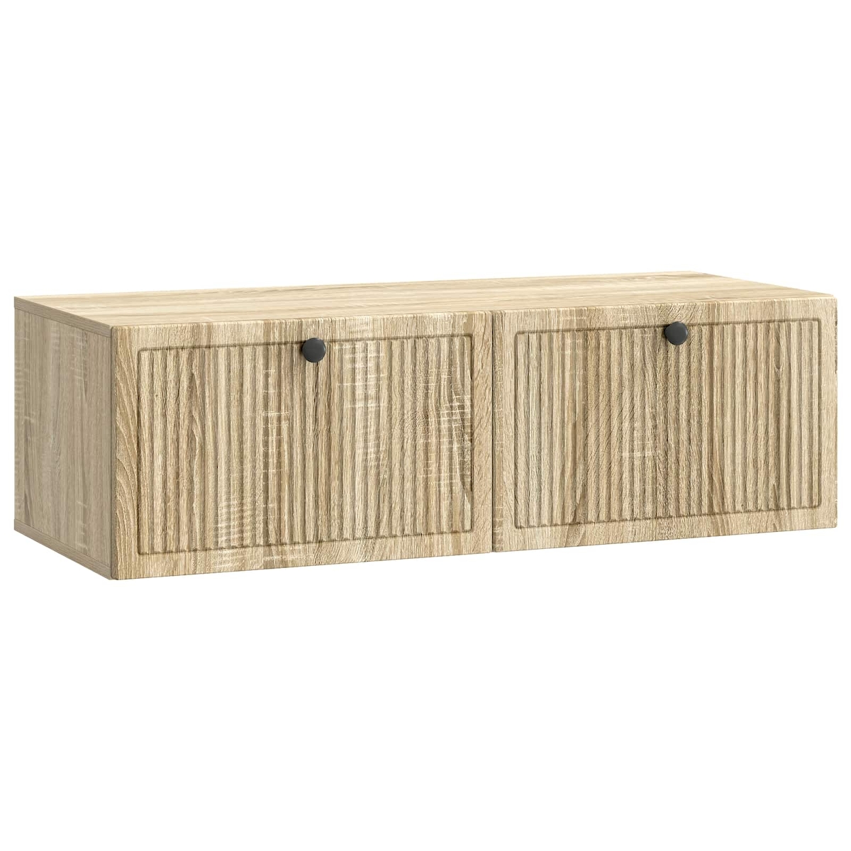 vidaXL Wandmontierter TV-Schrank Sonoma-Eiche 98 x 41 x 30 cm Image