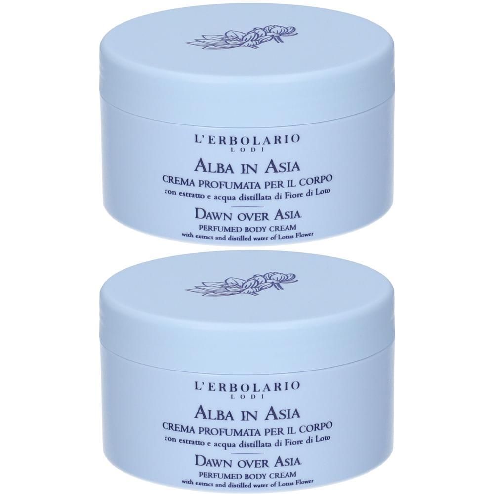 L`Erbolario Crema Corpo Alba in Asia 2x250 ml