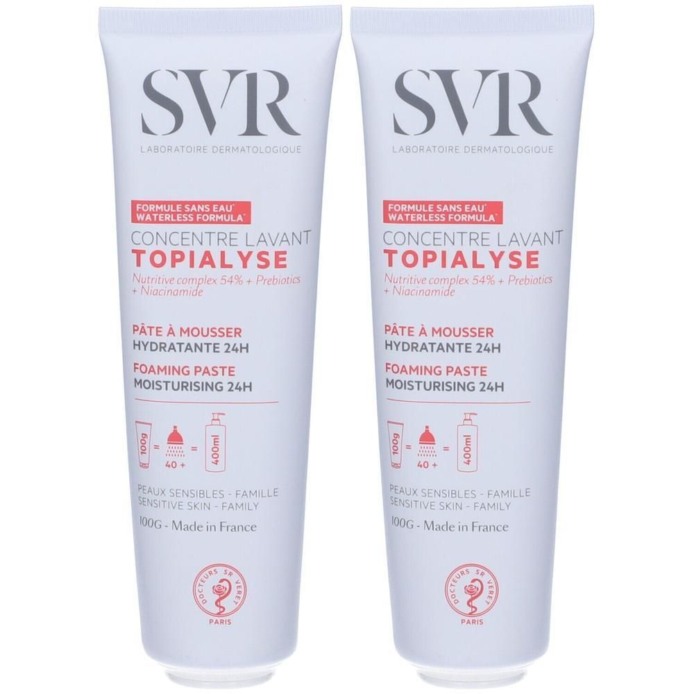 SVR TOPIALYSE Concentré Lavant 2x100 ml