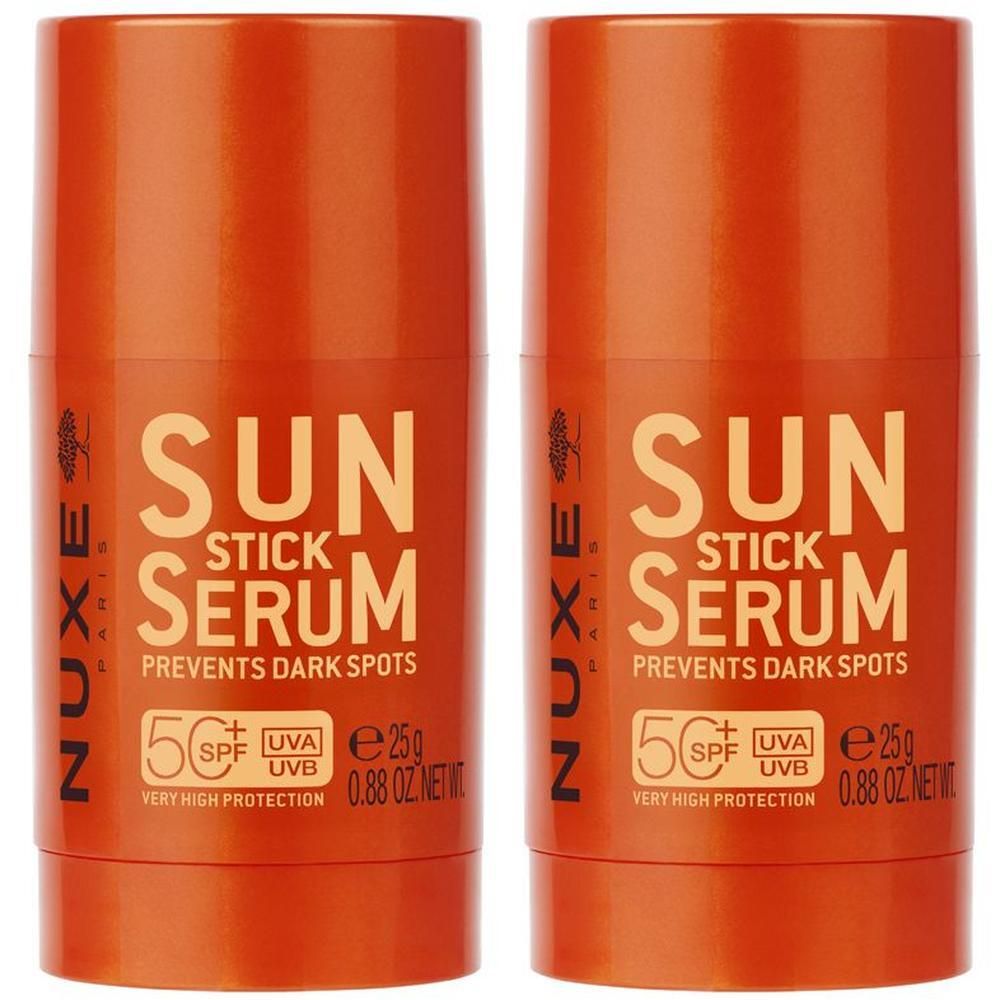 Nuxe Sun Stick Solare Siero Viso SPF 50 2x25 g