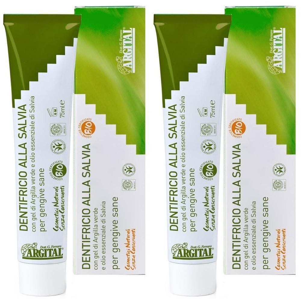 Bital-salvia Dentifricio Alla Salvia 2x75 g