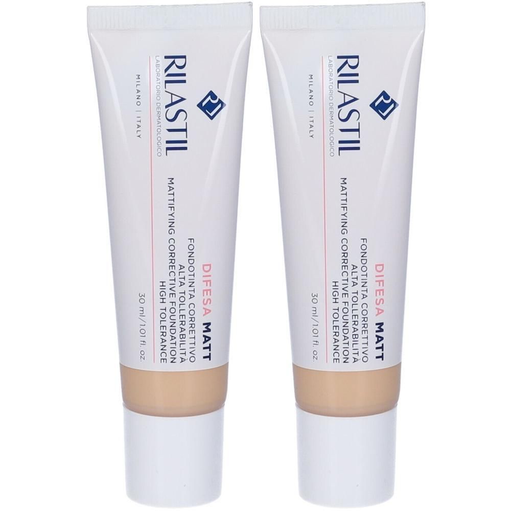 RILASTIL® Difesa Matt Fondotinta Correttivo Tonalitá 01 2x30 ml