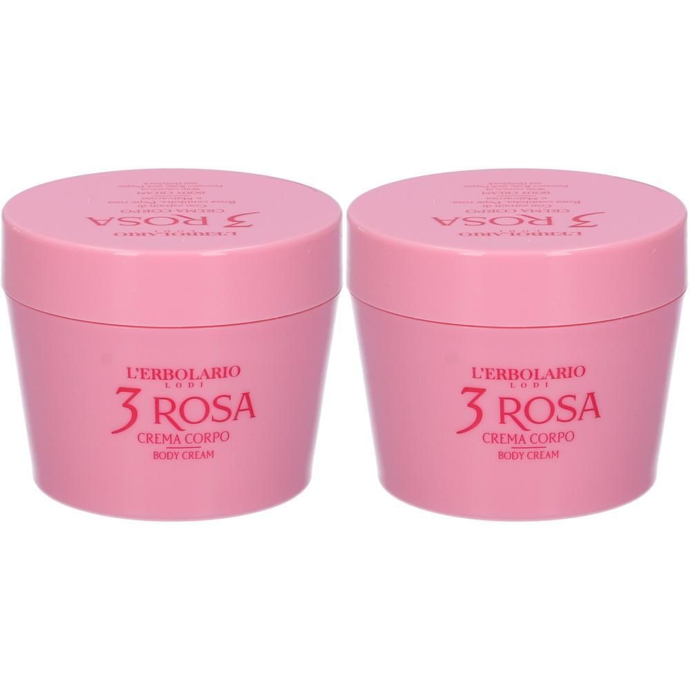 3 Rosa Crema Corpo 200 Ml 2x200 ml