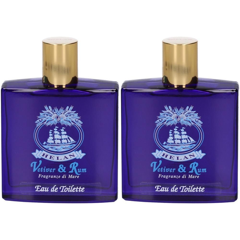 Helan VETIVER & RUM Eau de Toilette 2x100 ml