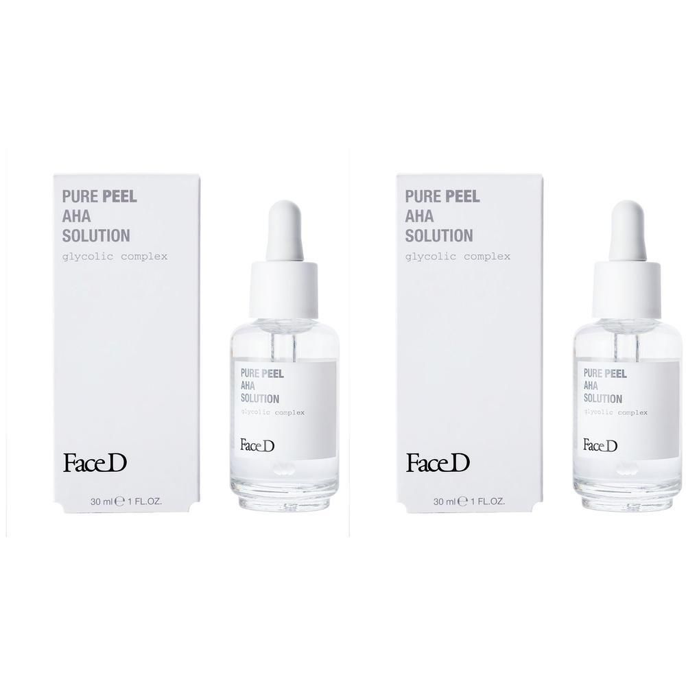 Face D Pure Peel Soluzione Esfoliante AHA 2x1 pz Gel