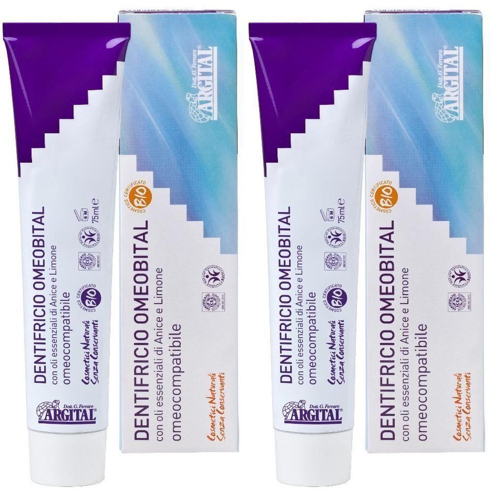 Dentifricio Omeobital 75 Ml 2x75 ml
