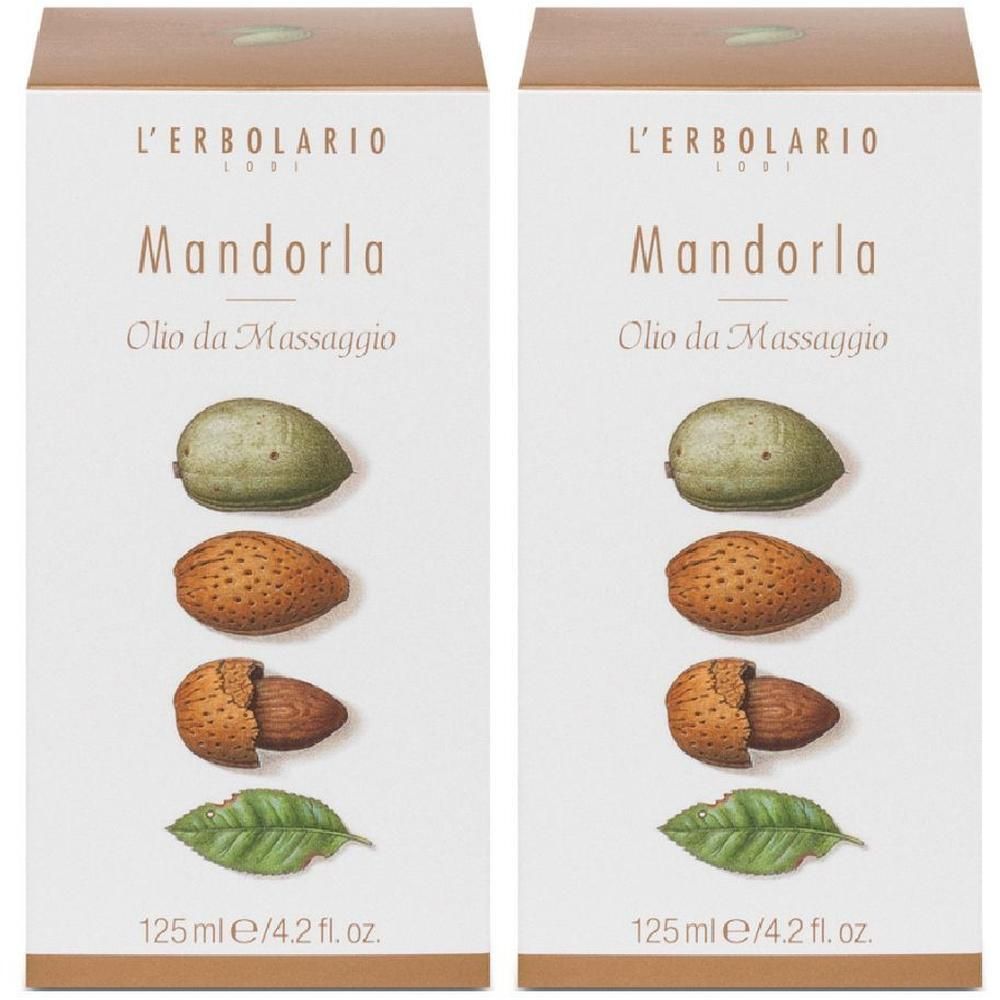 Mandorla Olio Da Massaggio 125 Ml 2x125 ml da massaggio