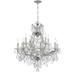 Crystorama Maria Theresa 29 Inch 13 Light Chandelier - 4412-CH-CL-MWP