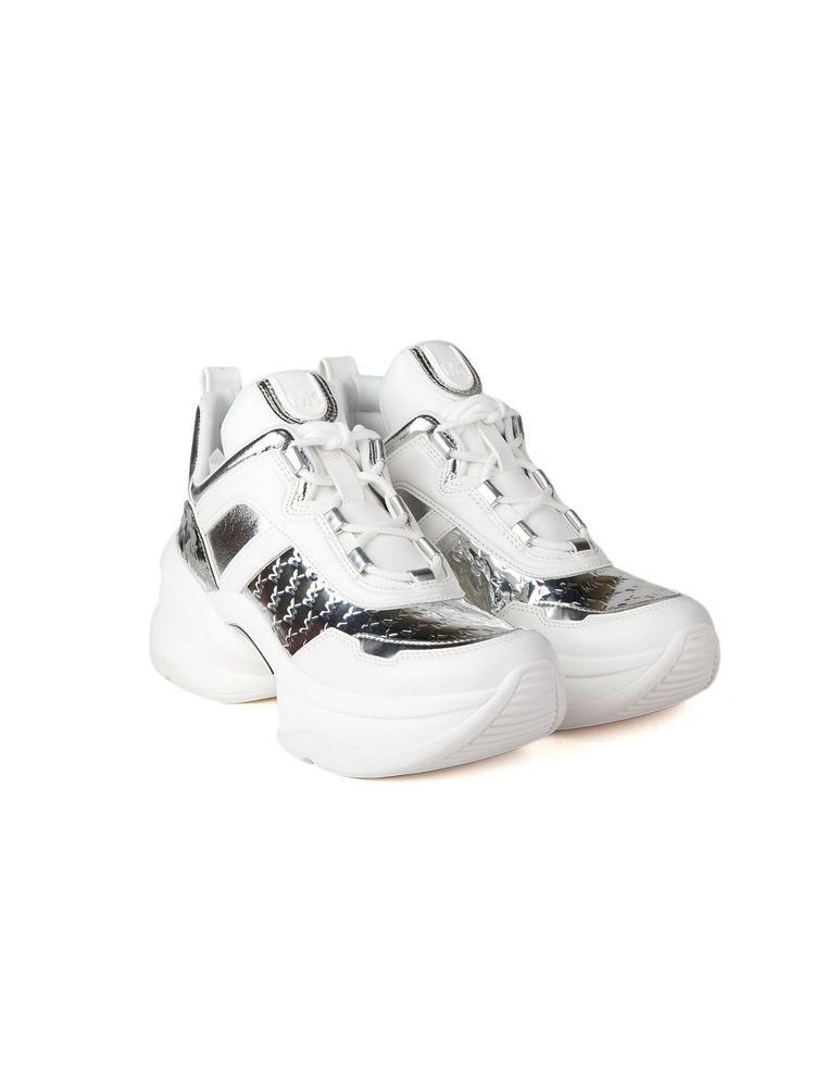 Michael Kors Sneakers Silber EU40