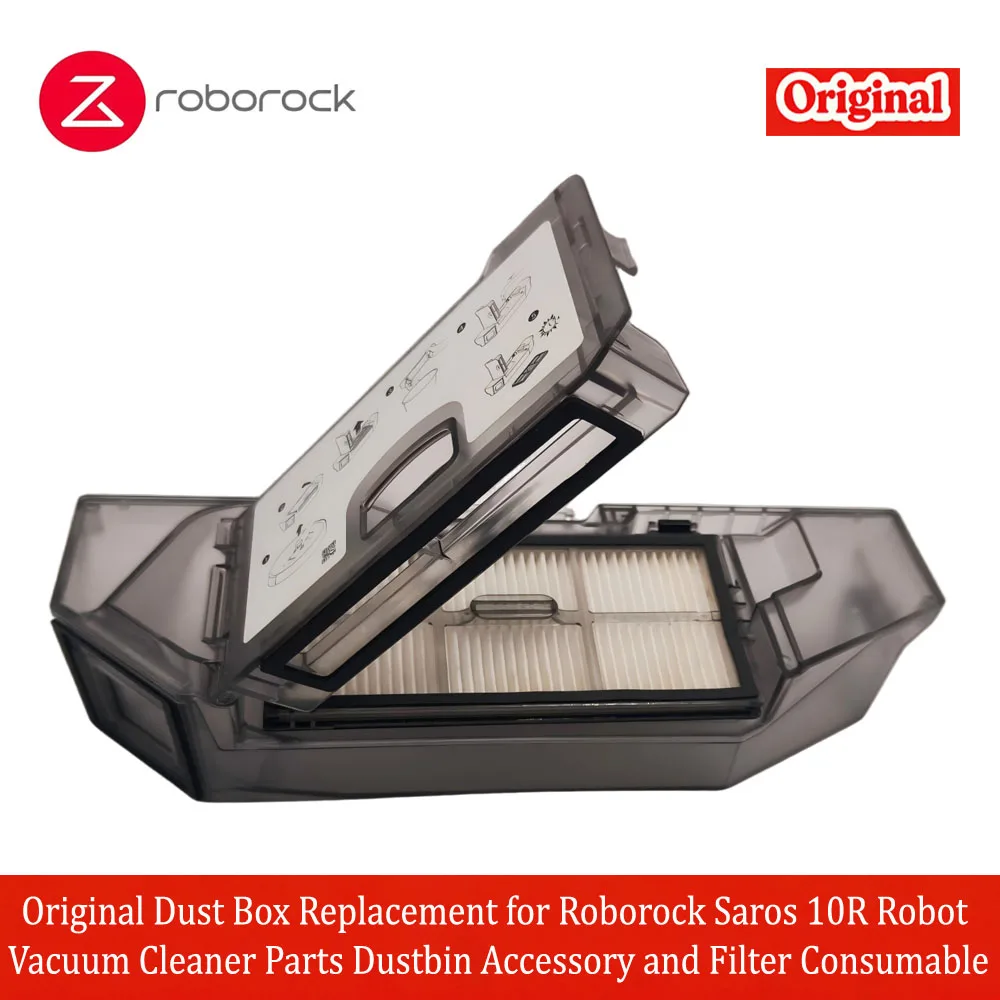 Original Roborock Saros 10R G20S Ultra S9 MaxV Slim Zubehör Staubbehälter und Filter Image