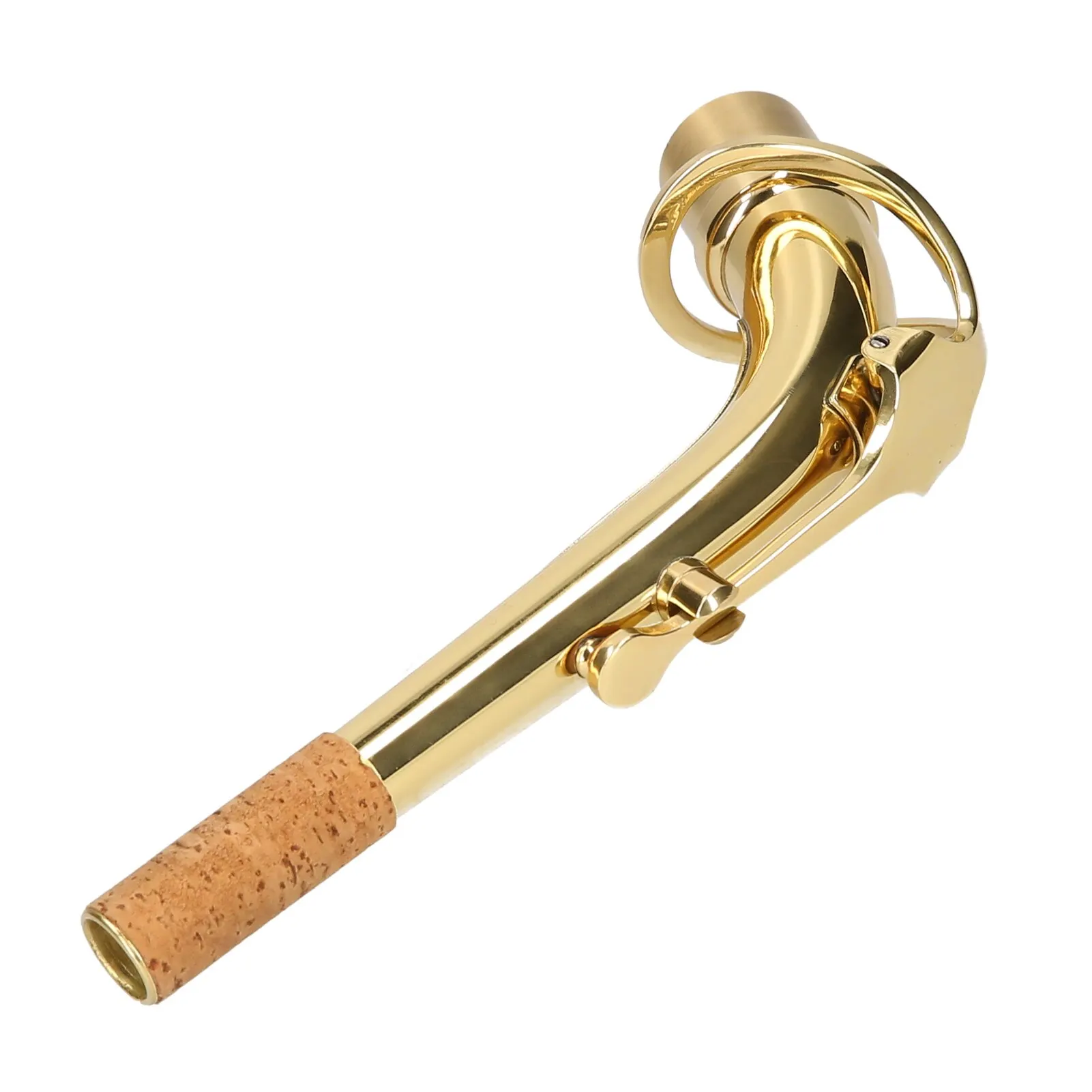 Muslady Altsaxophon Hals Messing Bend Neck Sax Ersatzteil Sax Zubehör Saxophon Zubehör Image