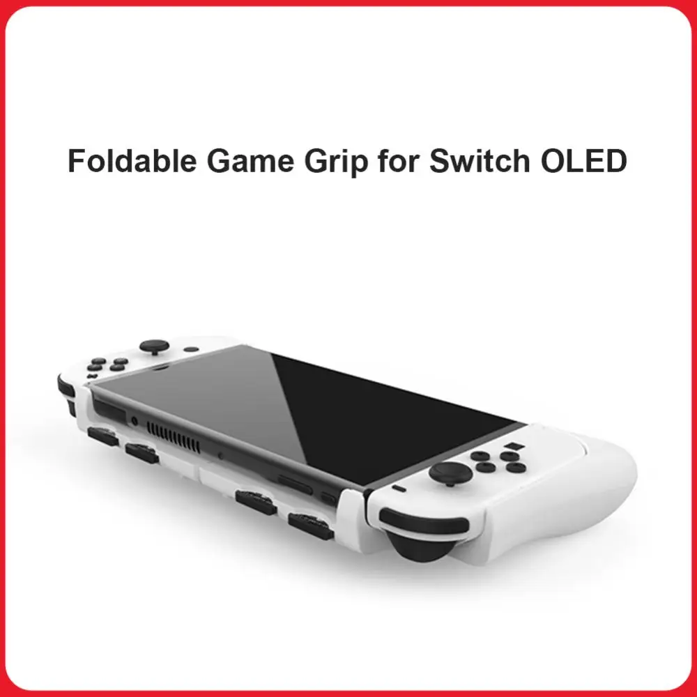 Ergonomischer Schutzgriff für Spielkonsolen, passend für Nintendo Switch OLED-Zubehör Image