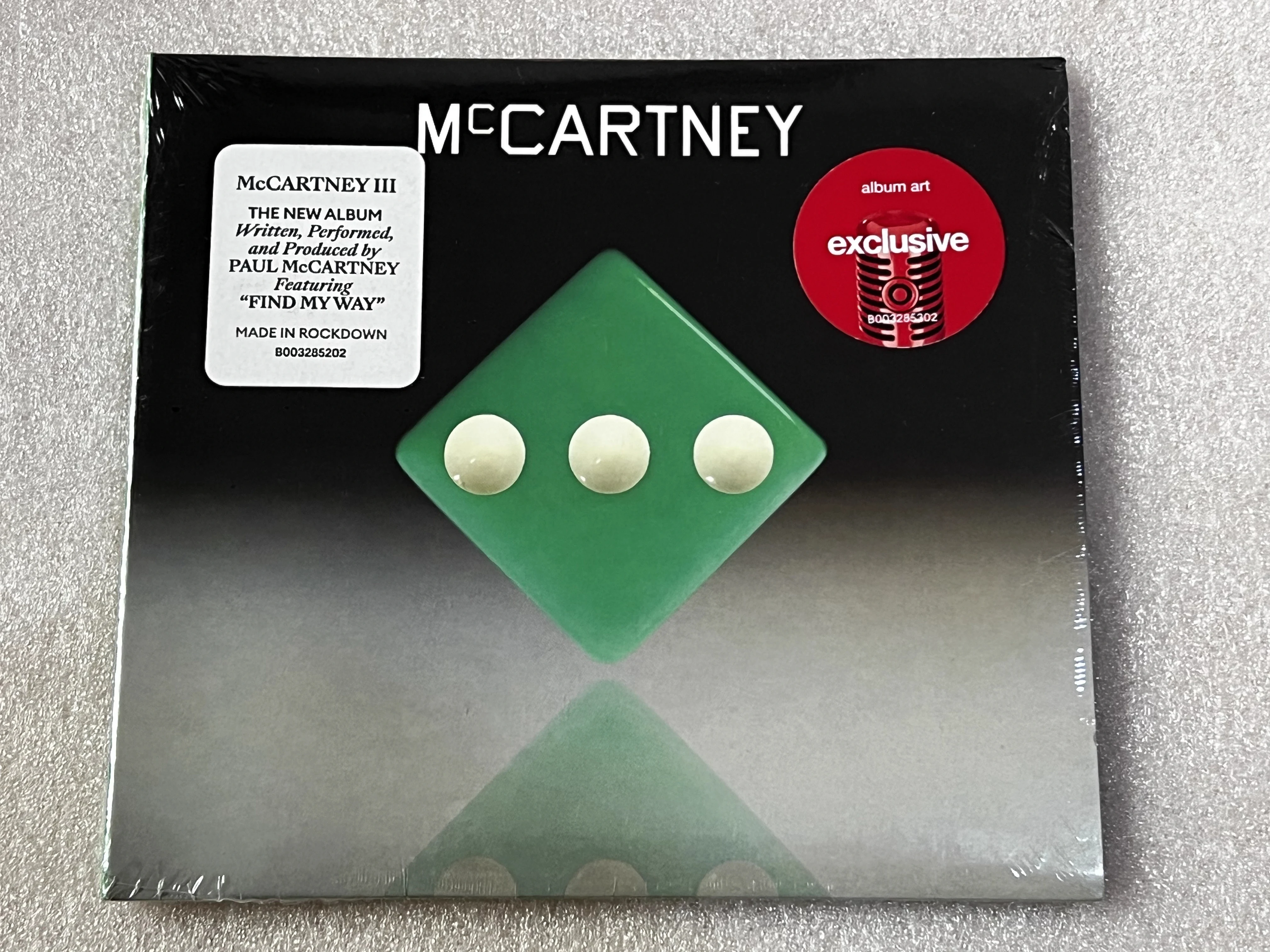 Psyche delische Rock Paul McCartney Macca Musik CD McCartney III imaginierte Album Musik aufzeichnung Cosplay Walkman Auto Soundtracks Box Image