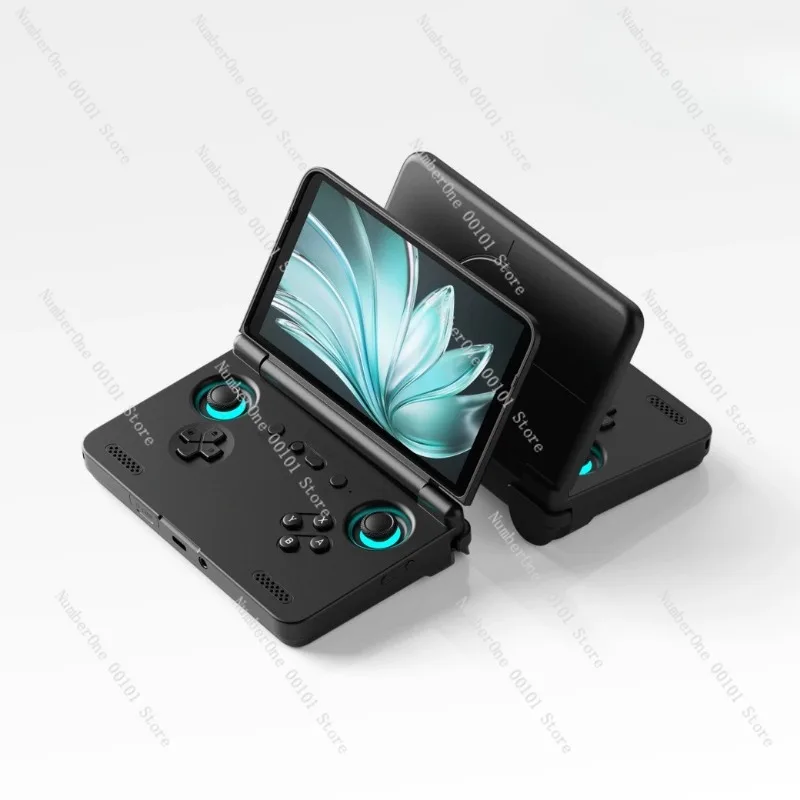Neue Retroid Pocket Flip 2 Handheld-Spielkonsolen WiFi 6 SD865 5,5-Zoll OLED-Touchscreen Tragbare Mobile Retro-Gaming-Konsolen Image