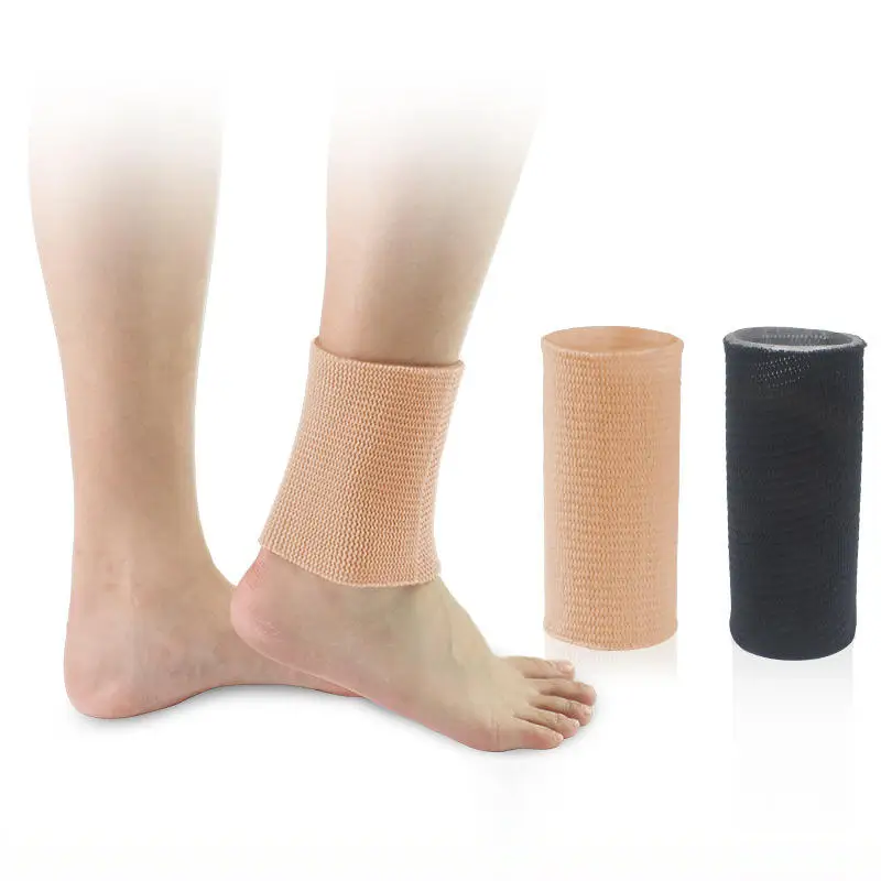 Schützende Knöchel-Kompressionshülse, Knöchel-Gel-Ärmel, Damen-Fußstütze, Knöchelschutz, Brace, weiches Eiskunstlauf ﻿ Image