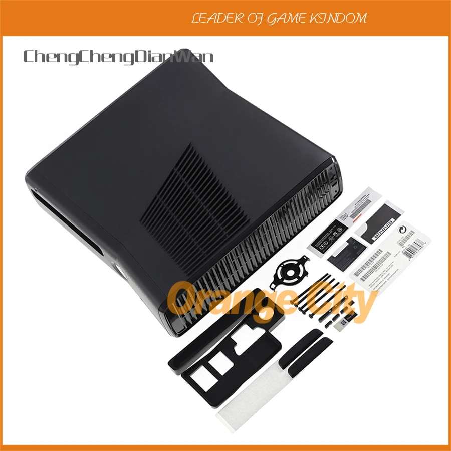 1Set Replacement Full set Housing Shell Cover Case for XBOX360 slim for Xbox 360 Slim game console protection case