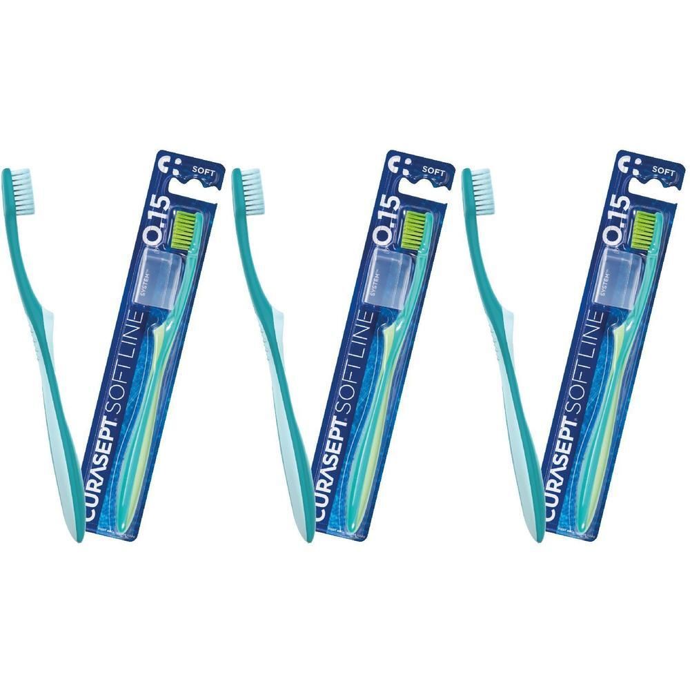 Curasept Spazzolino Soft 0.15 3x1 pz da denti