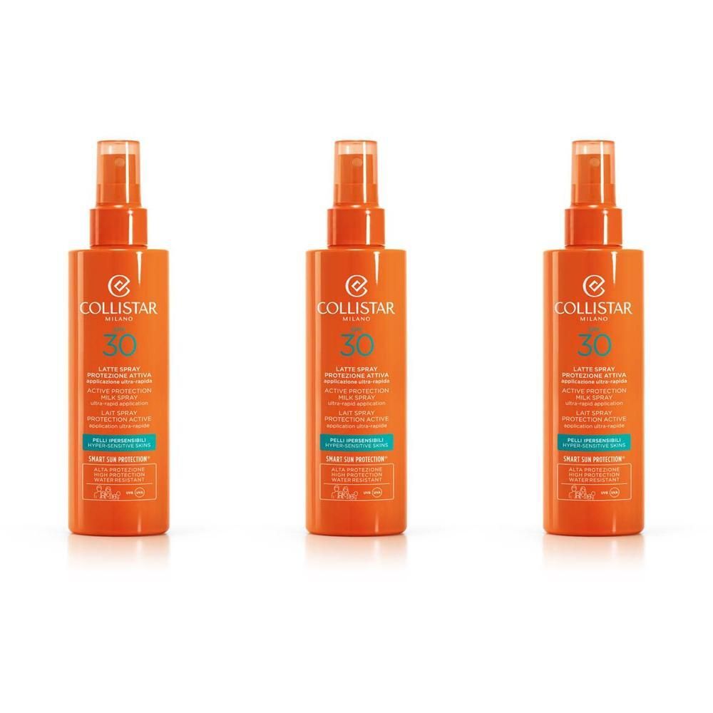 Collistar Latte Spray Protezione Attiva Pelli Ipersensibili SPF 30 3x2