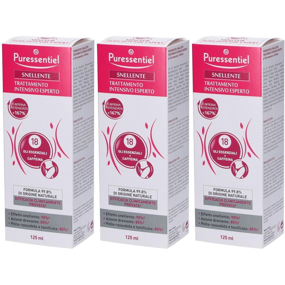 Puressential Snellente Trattamento Intensivo Esperto 3x125 ml Crema
