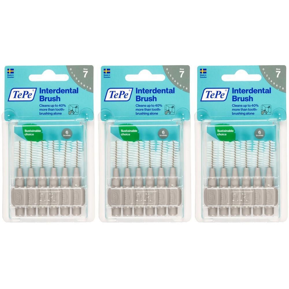 TePe® Original Grigio Scovolino Interdentale blister ISO 7 - 1,3 mm 3x