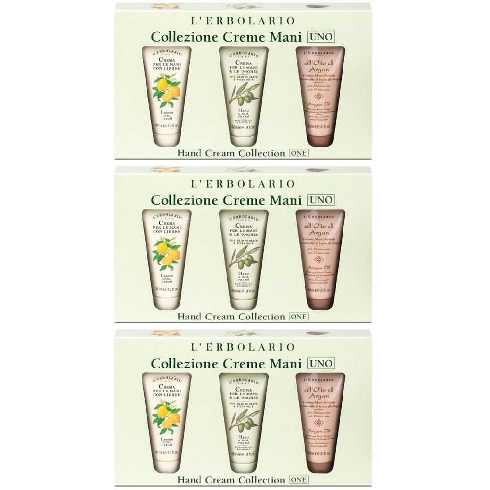 Creme Mani Uno Collezione Con Crema Limone 30 Ml + E Unghie Olio D'Oli