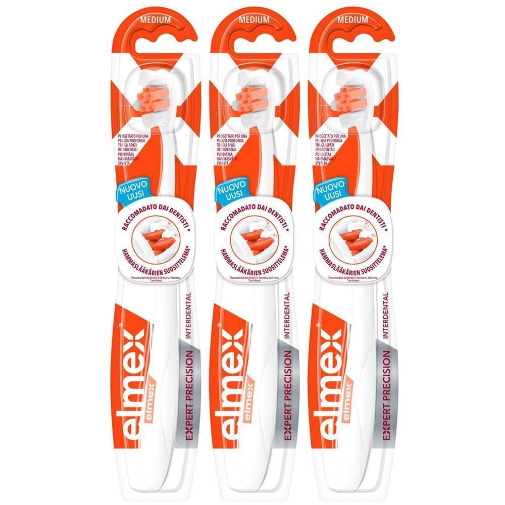 Elmex Spazzolino Interdental Expert Precision 3x1 St