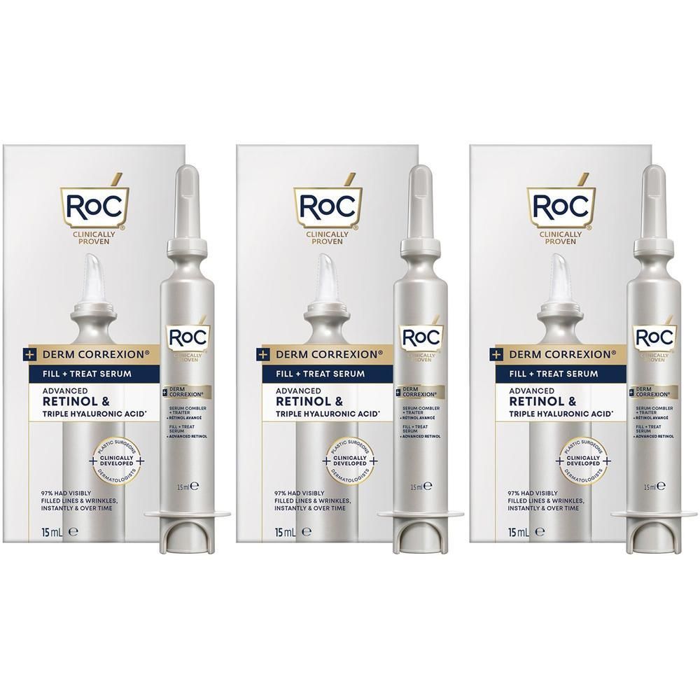 RoC Derm Correxion® Fill + Treat Siero 3x15 ml