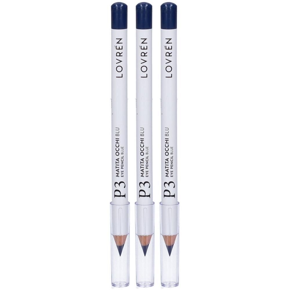 Lovren Matita Occhi Colore P3 Blu 3x1 St