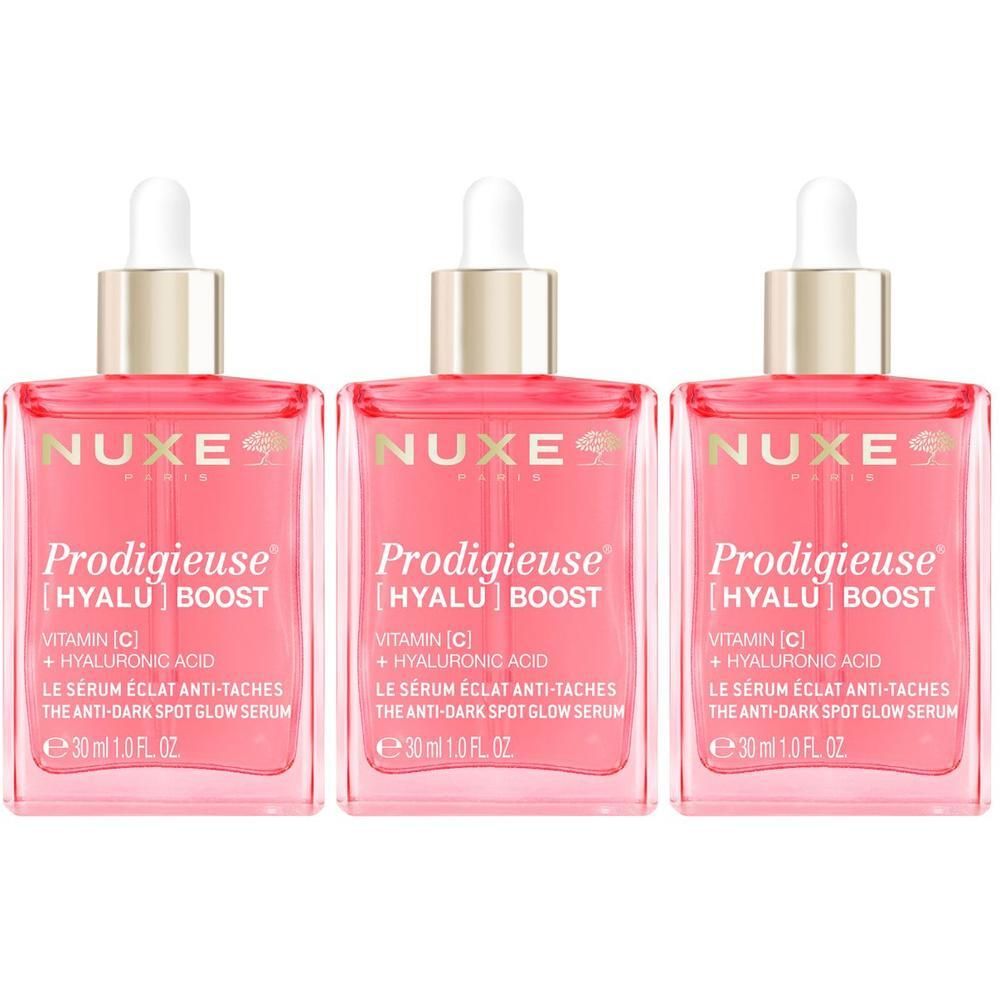 Nuxe Prodigieuse [Hyalu] Boost Siero Anti-Macchie Vitamina C 3x30 ml