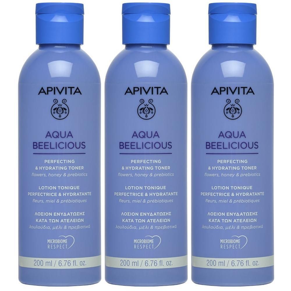 Apivita Aqua Beelicious Tonico viso perfezionatore e idratante con aci