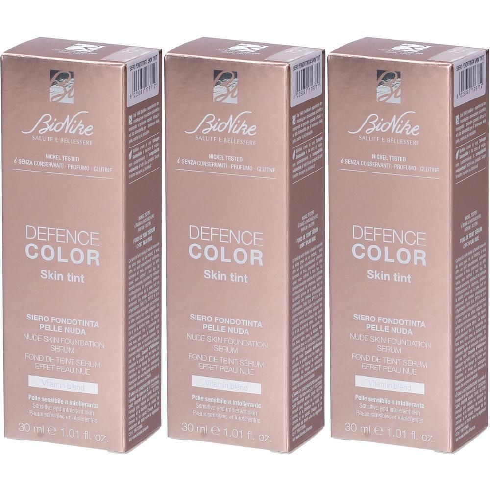 Skin Tint Siero Fondotinta Pelle Nuda TINT 701 3x30 ml