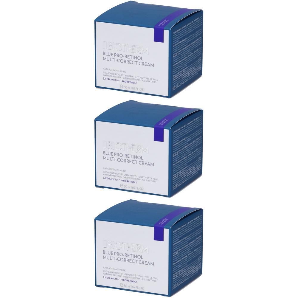 Biotherm Blue Pro-Retinol Multi-Correct Crema 3x50 ml